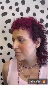 This is what curly mullet dreams are made of. 🖤