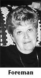 CONNIE FOREMAN Obituary (2011)