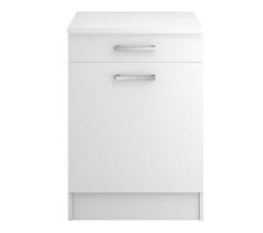More over meuble bas cuisine petite profondeur has viewed by 7347 visitor. Bas 60 Cm 1 Porte Uno 243113 Blanc Mat Meuble Bas De Cuisine But