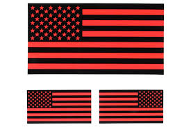 Black and white american flag. Black And Red American Flag Sticker Us Flag Stickers Thecheapplace