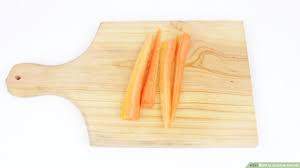 All you have to do in order to julienne some vegetables with a mandoline slicer is to use the pronged runway, with preferably the ¼ inch slots. 3 Ways To Julienne Carrots Wikihow