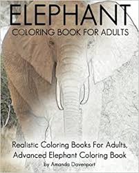 The african bush elephant, the african forest elephant and the asian elephant, which has several subspecies in different regions. Elephant Coloring Book For Adults Realistic Coloring Books For Adults Advanced Elephant Coloring Book For Stress Relief And Relaxation Realistic Animals Coloring Book Volume 12 Davenport Amanda 9781533537430 Amazon Com Books