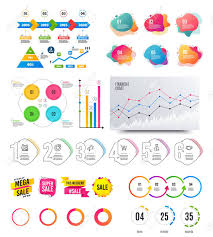 Infographic Elements Financial Graph Timelines Options Banner