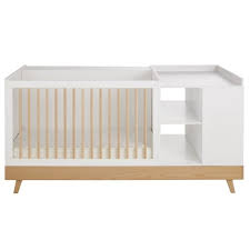 Babybett mit wickelkommode ❤ alle infos und tipps zum vergleich, kaufen und test von funktionen, um den besten artikel für ihr baby zu kaufen. Kombi Babybett Weiss L190 Sweet Maisons Du Monde