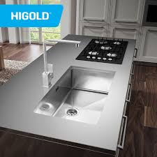 The sink is made out of durable 18g stainless steel and has a strong robust appearance. Supply Best Quality Large Single Bowl Sus304 Stainless Steel Kitchen Sink Undermount Factory Quotes Higold Group
