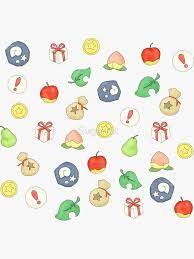 Sticker Modele De Logo Animal Crossing Par Sugarhit Redbubble Animal Logo Animal Crossing New Animal Crossing