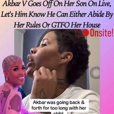 AkbarV lets her son know there is only one rule maker in her home after he  refuses to clean up, and tells him he can abide by her rules or get out!