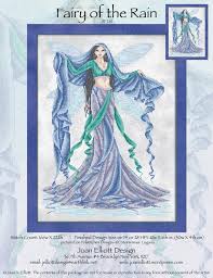 fairy of the rain cross stitch chart