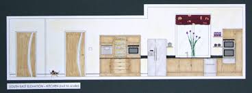 Kitchen Elevation Rendering Kitchen Elevation Interior Design Inspiration Interior Design