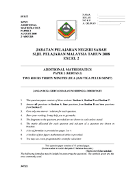Senarai jabatan persekutuan negeri perak. Fillable Online Pfs Edu Jabatan Pelajaran Negeri Sabah Sijil Pelajaran Malaysia Pfs Edu Fax Email Print Pdffiller