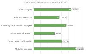 Market research analyst (17%) advertising, promotions and marketing manager (6%) Best Online Bachelor Of Science In Marketing