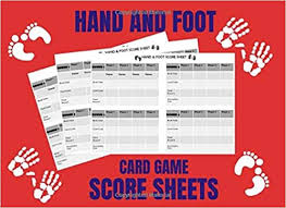 Download here best 6+free hand and foot score sheet templates that are drafted in excel. Hand And Foot Card Game Score Sheets Hand Foot Score Pad Canasta Style 120 Page Score Keeper Notebook For Card Game Scorekeeping Igame Publishing 9781087463124 Amazon Com Books