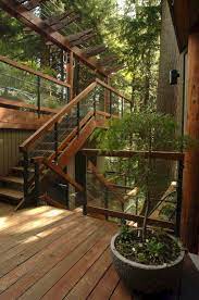 Amazing 30 Unique Outdoor Wooden Stairs Ideas That Will Enhance Your Garden Beauty Freshouz Com Exterior Stairs House In The Woods House Design