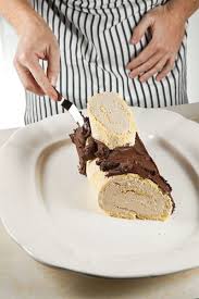 How To Roll And Decorate A Buche De Noel Photo Gallery Saveur Cake Roll Recipes Cake Roll Buche De Noel
