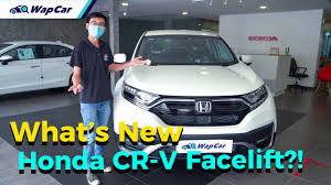 Lihat harga, varian, galeri, spesifikasi, interior, fitur, expert dan review pengguna serta berita terbaru.bandingkan honda crv 1.5l turbo dengan harga serupa di indonesia di situs otomotif autofun.co.id. 2020 Honda Cr V Facelift Closer Look In Malaysia Cheaper With Better Features Wapcar Youtube