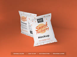 Free for individual and commercial use. Realistic Snack Packaging Mockup Psd Graphic By Dendysign Creative Fabrica
