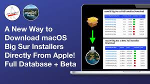 After you download the installer from the app store, the installer opens automatically. Macos Big Sur Full Installer Database Download Directly From Apple Mr Macintosh
