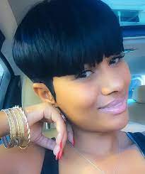 Pin By Bernice Crenshaw On Wigs For Black Women Short Hair Styles Short Hair Styles Pixie Short Weave Hairstyles
