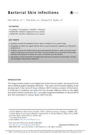 This medical condition is also referred to as the flesh eating bacteria disease and it is very rare for a person to have this disease. Pdf Bacterial Skin Infections