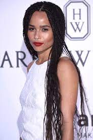 Zoe Kravitz S Most Badass Hair Moments Zoe Kravitz Braids Human Braiding Hair Box Braids Styling