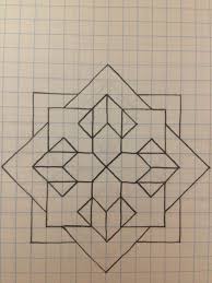 Simple Elegance Graph Paper Drawings Graph Paper Art Graph Paper Designs