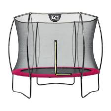 Exit Trampolin Silhouette 305cm Rosa Mit Sicherheitsnetz Bei Exit Trampolin Ch Kaufen