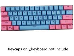 What kind of keyboard do they use in ukraine? Corn 61 Key Layout Oem Profile Pbt Thick Keycaps For 60 Mechanical Keyboard For Rk61 Ganss Alt61 Ikbc Poker Annie Pro Gh60 Iqunix F60 Anne Pro 2 Newegg Com