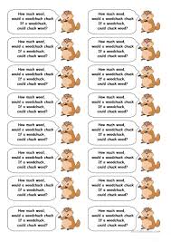 English Esl Tongue Twister Worksheets Most Downloaded 52 Results