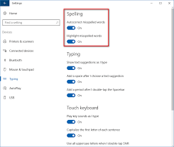 How To Turn On Off Spell Checking In Windows 10 Tip Dottech