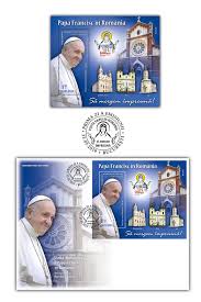 În prezent traducem din română în 44 de limbi. Romfilatelia O Lume Intr Un Timbru Romania Vatican 2019 Vizita ApostolicÄƒ A Papei Francisc In Romania
