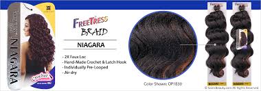 Freetress Synthetic Hair Crochet Braids Niagara Samsbeauty