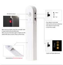 The super bright and reliable easily pull the light off the wall and use as a flashlight! Battery Powered Led Strip Lights Pir Motion Sensor Wardrobe Closet Lamp Light Uk Night Lights Home Garden