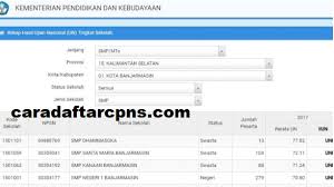 Cara menghitung nilai un smk. Cara Mengecek Hasil Unbk Smp Sma Smk Termasuk Un Unbk Mts