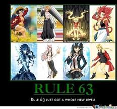 Image Result For Rule 63 Meme Rule 63 Anime Smile Anime