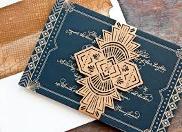 Two Paperdolls Custom Invitations Gatsby Luxury Art Deco Wedding Invitations Art Deco Invitations Deco Wedding Invitations