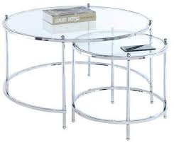 Convenience Concepts Royal Crest Nesting Round Coffee Table Walmart Com Round Coffee Table Sets Coffee Table Round Coffee Table