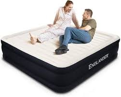 As you can see the mattress would be six inches to narrow and 10 inches to short. Amazon Com Englander First Ever Microfiber California King Air Mattress Luxury Microfiber Airbed With Built In Pump Highest End Blow Up Bed Inflatable Airbed For Guests Home Travel Black Kitchen Dining
