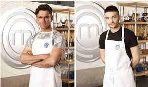 Masterchef is a competitive cooking show produced by endemol shine uk and banijay and broadcast in 60 countries around the world. Celebrity Masterchef 2015 Tom Parker And Scott Maslen In Semi Finals Tv Radio Showbiz Tv Express Co Uk