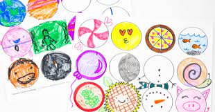 Let's draw cute animals, fruits and foods with a simple circle! Have You Tried The Creative Circle Art Challenge Pink Stripey Socks