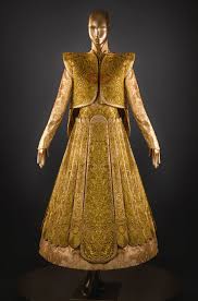 Long gold dresses | davids bridal. Sotheby S To Auction Guo Pei S Gold Chinese Traditional Bridal Dress Tom Lorenzo