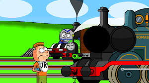 Thomas and Junior by GeoffreyThePurpleEng