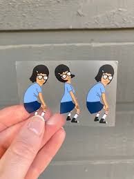 Tina Belcher Twerking Transparent Sticker, Bobs Burgers, Tina Dancing,  Gifts, Laptop Sticker, Cell Phone, Birthday Gift, Stocking Stuffer - Etsy