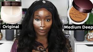 How to use laura mercier setting powder. Laura Mercier Medium Deep Setting Powder Vs Original Translucent Youtube