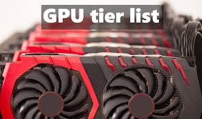 Dramless no cache (not exactly correct but because it. Gpu Tier List 2021 A Hierarchical Order