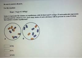 All states ag parts parts a.s.a.p. Be Sure To Answer All Parts For The Reaction M2 Chegg Com