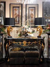 Black And Gold Holiday Decor Gold Furniture Gold Holiday Decor Decor