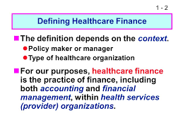 Healthcare finance news is the industry's business newspaper, offering healthcare financial managers comprehensive news coverage of the unprecedented financial challenges faced by. 1 1 Chapter 1 Introduction To Healthcare Finance The First Two Chapters Provide Background Information That Creates The Framework For Financial Decision Ppt Download