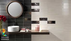 أحدث واجمل سيراميك حمامات مودرن للأرضيات والجدران Bathroom Design Inspiration Bathroom Tile Designs Modern Tile Designs