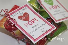 Homemade Valentines Ring Pop Valentine With Printable Keeping It Simple