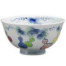 Amazon.com: Kyo-Ware LTM611-01 Shimizu Ware Pottery Kiln Rice Bowl, Large,  Color Eroku Gourd, Made in Japan : Home & Kitchen